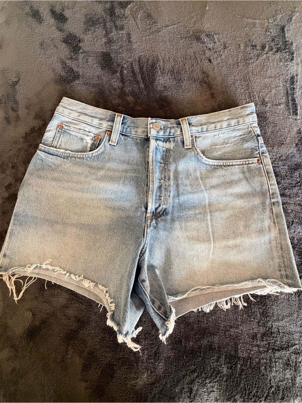 NWT Agolde NYE Low Slung Vintage Shorts